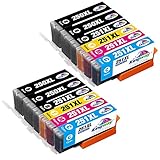 Kingway 12 Pack Compatible Canon Ink Cartridge PGI-250XL CLI-251XL Replacement for Canon PIXMA MX922 MG7520 MG5520 MG5420 MG7120 MG6320 MG6620 MG5620 Printer