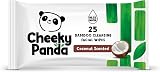 The Cheeky Panda Bamboo Makeup Remover Wipes 25pk Coconut Scented 99% Purified