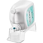 iDesign Laundry Detergent Holder, Liquid Detergent Stand for Laundry Room Organization, Clear