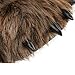 HollyHOME Claws Shoes Plush Slippers Plush Bear Paw Slippers Animal House Slippers 10 inches Brown…