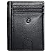 PeerBasics Minimalist Slim RFID-Blocking Men's/Women's Wallet PLUS 11-in-1 Stainless Steel Credit Card Pocket Sized Survival Multi Tool (Space Black)