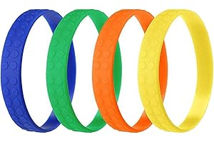 Ysyqkn 4 Pieces Toe Stretcher Bands Toe Exercise Bands for Toes Spacers Bunion Pads Resistance Band