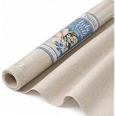 16 Count Aida Cloth Cross Stitch Fabric, 14Ct Embroidery Oatmeal Supplies | 18 Count Cotton Mesh, 15X18 Inch Needlepoint Supplies, Even-Weave For Stitching Projects Without Hoop, Natural Stiffness