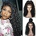 Jessica Hair 13x6 Lace Front Wigs Human Hair Wigs For Black Women Curly Brazilian Virgin Hair Glueless with Baby Hair(20 inch with 150% density)