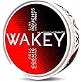 WAKEY. Caffeine pouches: 50mg Vitamins, Minerals for Energy & Health - 20 caffeine pouches per can (Cola Cosmic) tobacco and nicotine free, White red