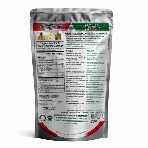 NOPALINA FLAX SEED FIBER 1 LB