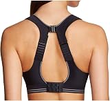 Champion Shock Absorber S5044 Ultimate Run Bra Black Silver 32B view 2