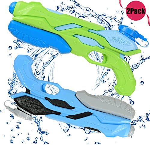 OWLPH Water Gun Water Blaster, Large Capacity Squirt Gun, Shoots Up to 35 Ft Super Water Gun Party and Outdoor Activity Water Fun Toys for Children and Adults, 2 Pack