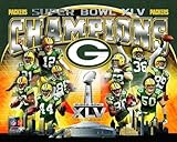 Green Bay Packers Super Bowl XLV Champions Composite Glossy Photograph Photo Print