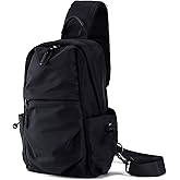 Seoky Rop Men Women Sling Bag Backpack Lightweight Water Resistant Shoulder Crossbody Bags for Travel