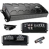 Audiopipe APMN-1500 1500 Watt Class D Amplifier Car Audio Bass Knob Fuse