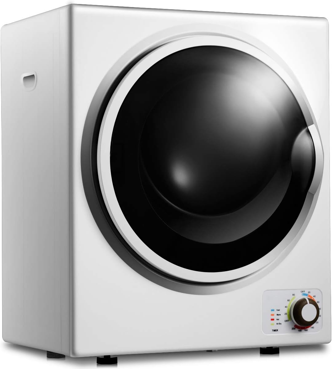 TANGKULA Secadora de Ropa Eléctrica Dryer de Acero Inoxidable Compacta