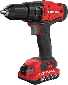 CRAFTSMAN V20 Cordless Drill/Driver Kit (CMCD700C1)