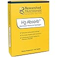 Researched Nutritionals H2 Absorb Molecular Hydrogen Tablets - Instant Hydrogenated Water & Antioxidant Supplement - Rejuvenating Drink to Promote Energy & Healthy Aging (60 Tablets)