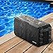 Bluetooth Speakers, Portable Wireless Bluetooth Speakers with Waterproof IP65, Built-in Mic, Dual-Driver, 66-Foot Bluetooth Range Computer Speaker with Enhanced Bass(Black-yellow)