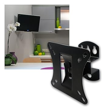 TV-Wandhalter ''CT-10+'', VESA kompatibel, für 10-25'' / 25-64cm, ±15°, max 15kg