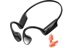 Aamft Bone Conduction Headphones - Bluetooth 6.0 Open Ear Headphones, Comfort Fit Wireless Headphones with Mic, 10hrs Playtime, IPX6 Sweatproof, Lightweight,Premium Loud Sound for Running,Sport,Travel