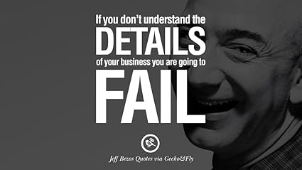 Strange Posters Poster Remarquable Jeff Bezos Motivational Inspirtational Citation 30 5 X 45 7 Cm Ultra Hd Multicolore Sans Cadre Amazon Fr Cuisine Maison