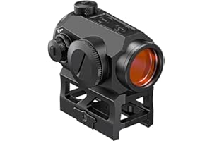 VANTARA Red Dot Sight for Rifles, 1 MOA Precision Optic Red Dot Gun Sight with Shake Awake, 10-Level Brightness, Waterproof, Compact & Lightweight, for Hunting, Target Shooting Training