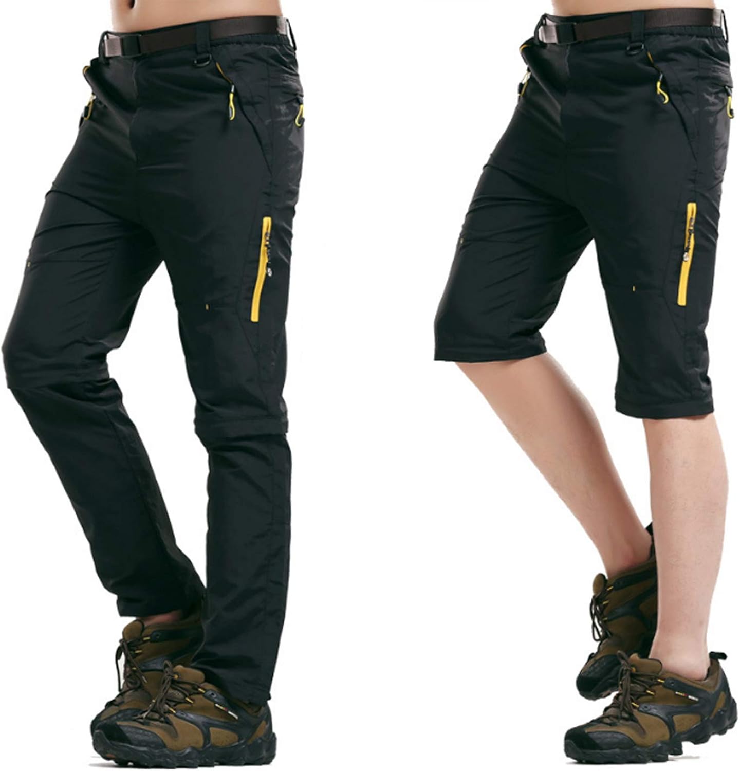 walking trousers that turn into shorts