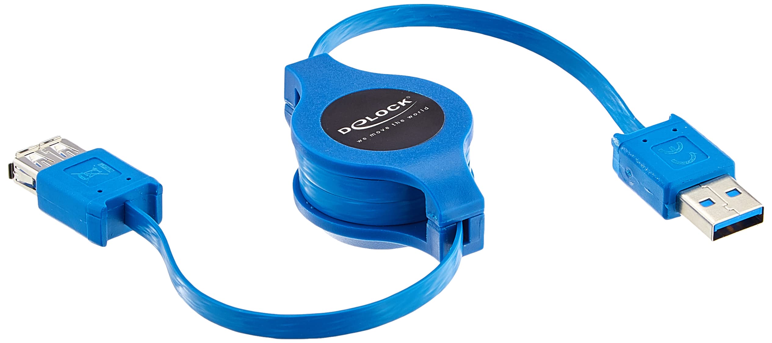 Delock Extension Cable USB 3.0 A/A Roll-Up