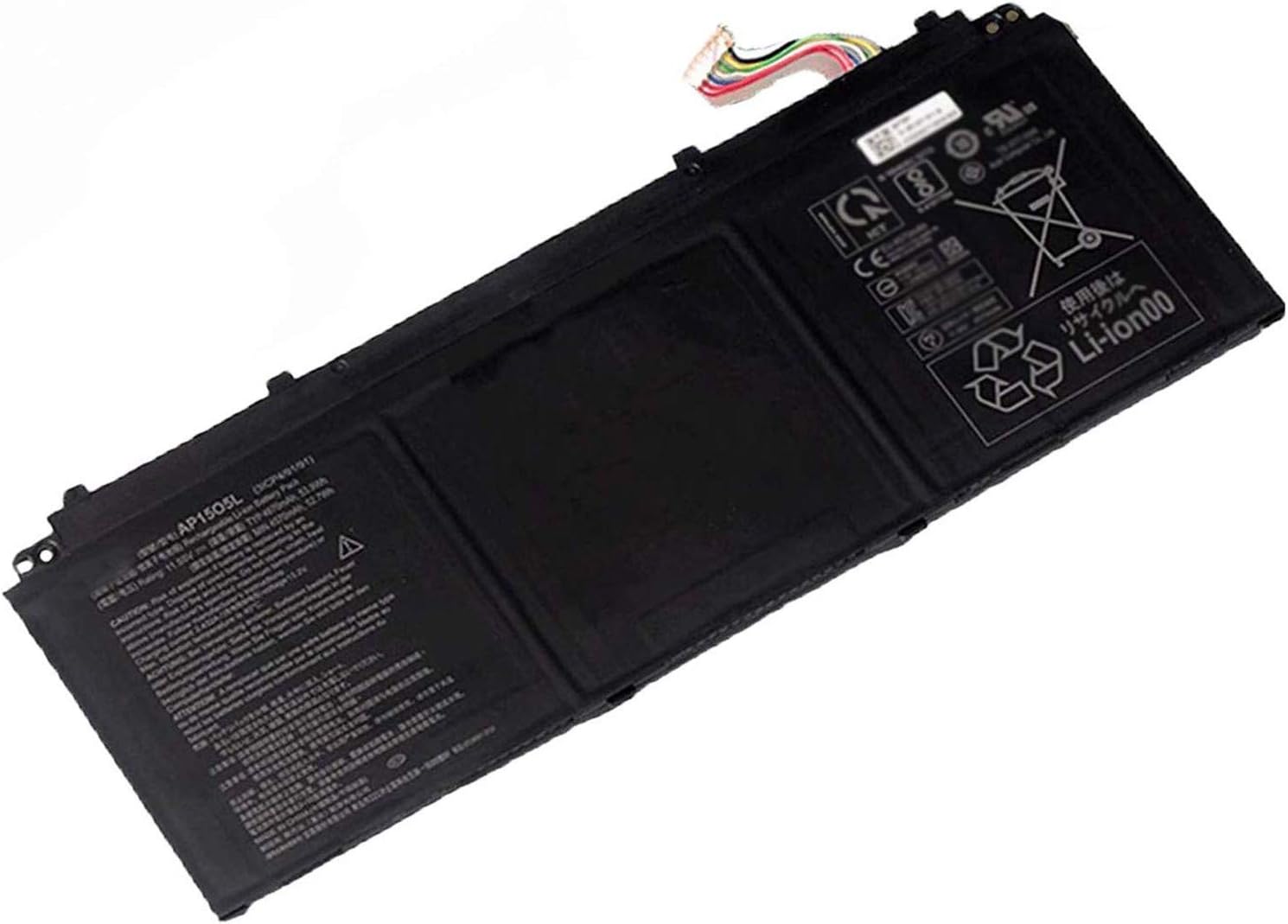 AP15O5L AP15O3K Laptop Battery Replacement for Acer Aspire S 13 S13 S5-371 S5-371-52JR S5-371-56VE S5-371-7278 S5-371-53NX S5-371-71QZ S5-371-5693 S5-371-757T S5-371-52UK S5-371T Series(11.55V 53.9Wh)