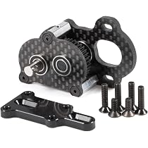 Boîte de vitesses de transmission de cas de transfert en alliage d'aluminium de 70 mm avec arbre de 5 mm pour 1/10 RC Rock Crawler MOA 1.9 Shafty LCG Chassis Builder