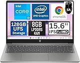 HP 15.6 FHD Premium AI Chromebook Plus, Intel i3