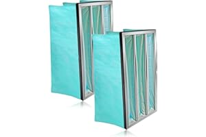 MERV 14 Inner Synthetic Pocket Air Filter 24"x12"x12" Fit for JET AFS-1000B AFS-1000C JET 708733 JDS Air-Tech HP 750-ER 350 P