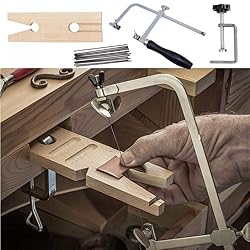Jeweler's Saw Frame Adjustable with 144 Blades