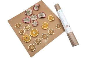 Bluedrop Pack of 9 Premium Non Stick Dehydrator Sheets Non Stick Baking Sheets Oven Liners BBQ Grill Mats Food Grade