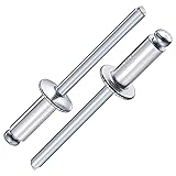 Wensilon (250Pcs) 3/16"x1/2" Aluminum blind pro