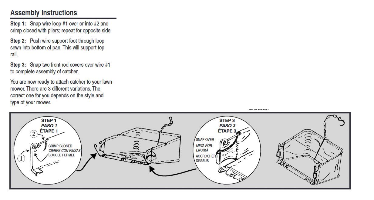 Amazon.com : Reel Mower Grass Catcher 1ST-SP American Lawn Mower : Garden &  Outdoor