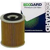 ECOGARD X5465 Cartridge Engine Oil Filter for Conventional Oil - Premium Replacement | Fits 2002-2008 Mini Cooper 1.6L; 2015-2020 Ram 700 1.6L; 2017-2022 Jeep Renegade 1.8L
