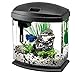 Aqueon LED Minibow Aquarium Starter Kit with LED Lighting, 1 Gallon, Black