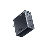 Anker 150W Max USB C Charger Block, 4-Port Compact Foldable GaN Charger for MacBook, iPhone 17/16 and More Series, Dell and More