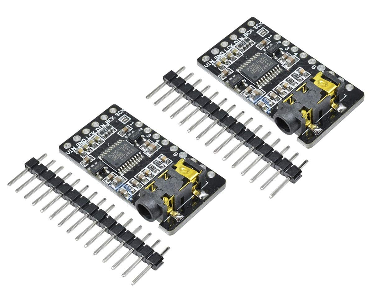 2pcs PCM5102 Decoder GY-PCM5102 I2S Interface Format Player Digital Audio PCM5102A