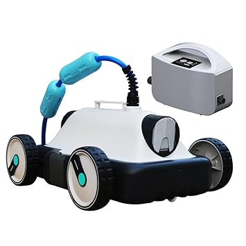 robot piscine fond plat