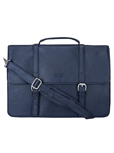 Bagsy Malone Mens Messenger Bag with No (Driven Blue)