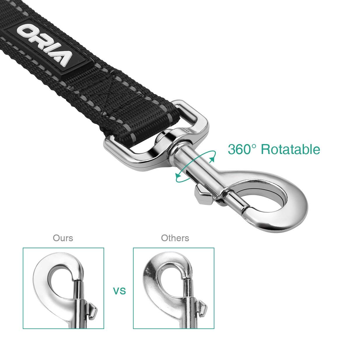 2 Ceintures De Sécurité Pour Chien En Voiture - Attache Universelle, Multifonction - Nylon Renforcé, Pour Chiens Et Chats