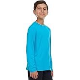 Gerry Rash Guard for Boys, Long Sleeve Boys Swim Shirt, UPF 50+ SPF UV Sun Protection, Quick Dry Rashguard for Kids
