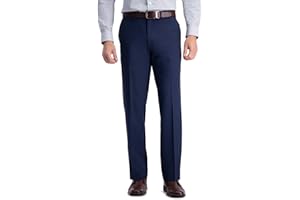Haggar Mens Premium Comfort Dress Pant-Straight Fit Flat Front (Regular and Big & Tall Sizes)