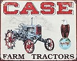 Case Tractor - CC High Clearance Metal Tin Sign 16