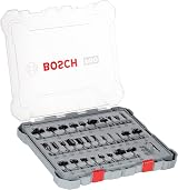 Bosch Professional 30 Pcs Mixed Router Bit Set 1/4 Inch Shank view 1
