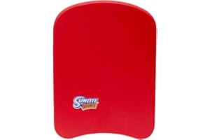 Sunlite Sports Junior Swimming Kickboard, Training Aid Float for Swimming and Pool Exercise, Boogie Board Workout Equipment, EVA Material Swim Buoy