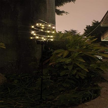 Amazon Com M Kvfa Led Garden Lights Solar Night Lights Peacock