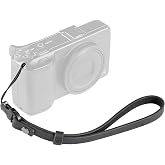 SMALLRIG Quick Release Wrist Strap for RICOH GR,for Canon G7X, for Fujifilm | 12mm/4.7in, Leather Hand Strap for Sony ZV-1F, for RICOH GR IV/GR III, for Fujifilm X100VI/ X-T30 III/ X-M5, for iPhone Cases
