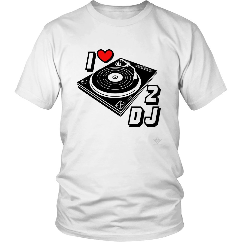 Love and I White men women, for Amazon.com: ... 2 T-Shirt DJ