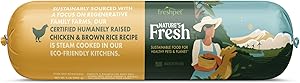 FreshPet Fresh Dog Food, Fresh Certified Humanely Raised Chicken & Brown Rice Recipe Roll, 2 lb.