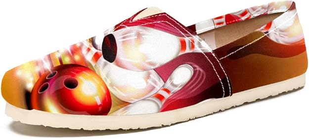 pull on slip on mens bowling shoes